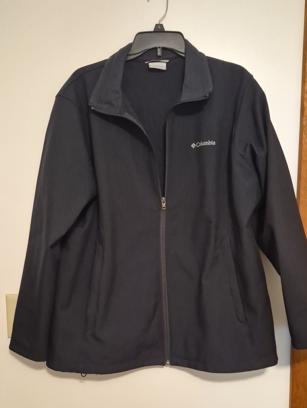 Columbia Black Softshell All Weather Jacket SZ 2X